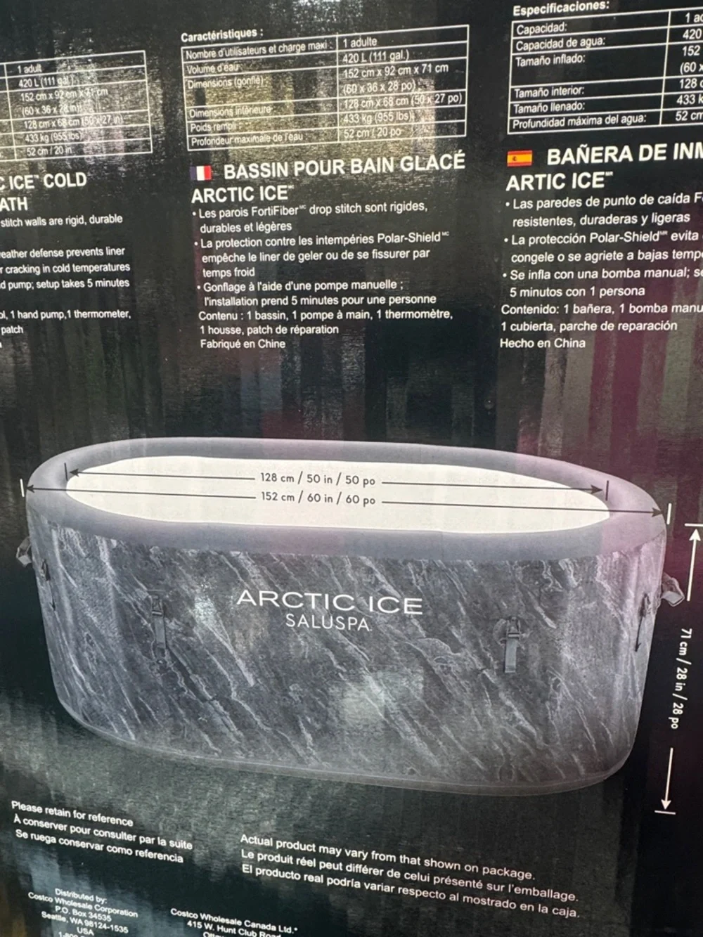 Saluspa Arctic Ice Bath - Picture 3 of 3